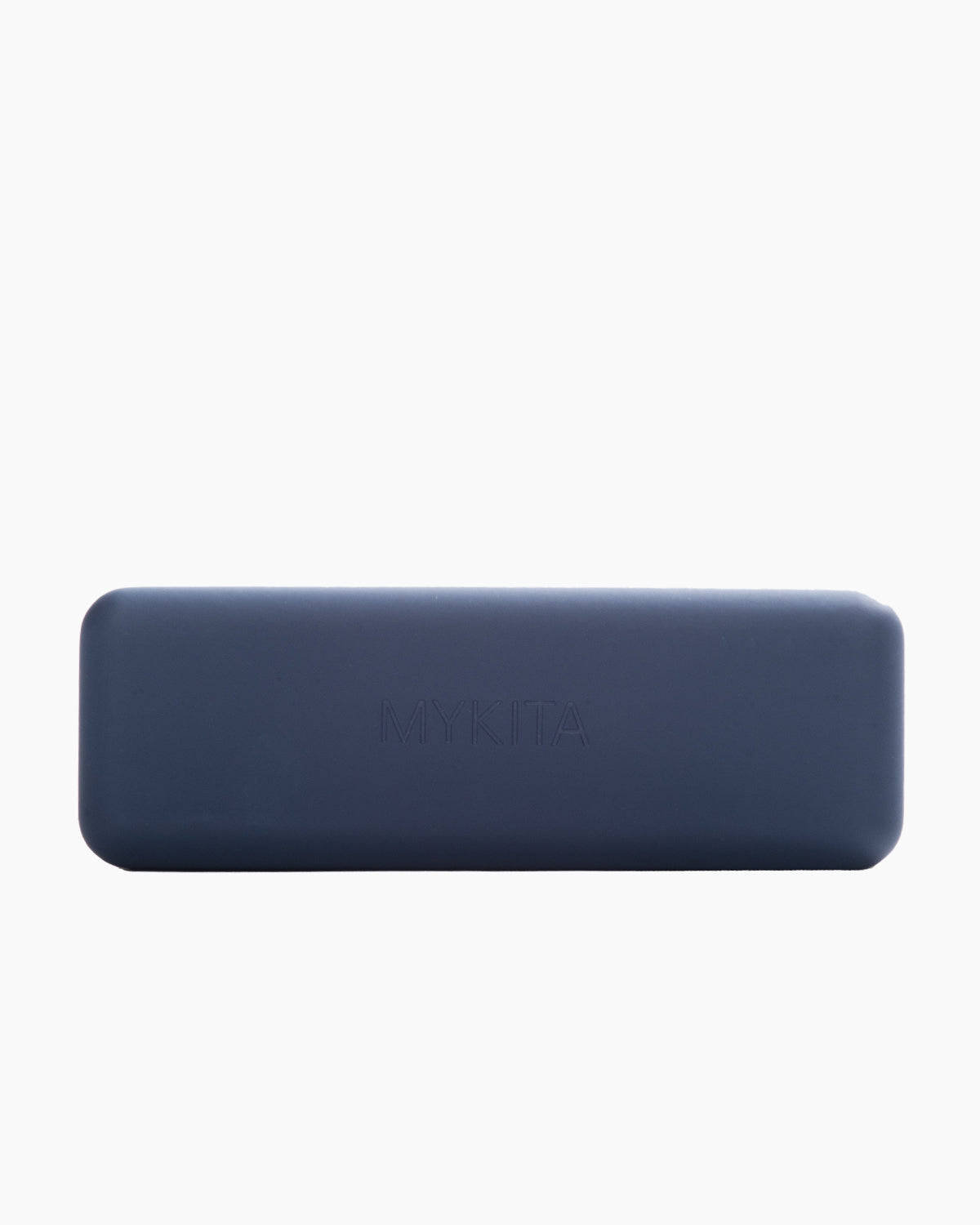 crystal metal rectangle eyeglasses by Mykita model WALKER, front view, lunettes de vue rectangle couleur cristal