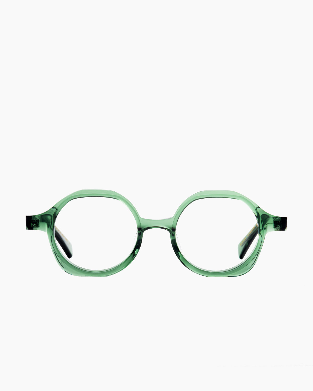 green plastic round eyeglasses by Gamine model Kita kids, front view, lunettes de vue rond couleur vert
    >
  </div>
  <button class=