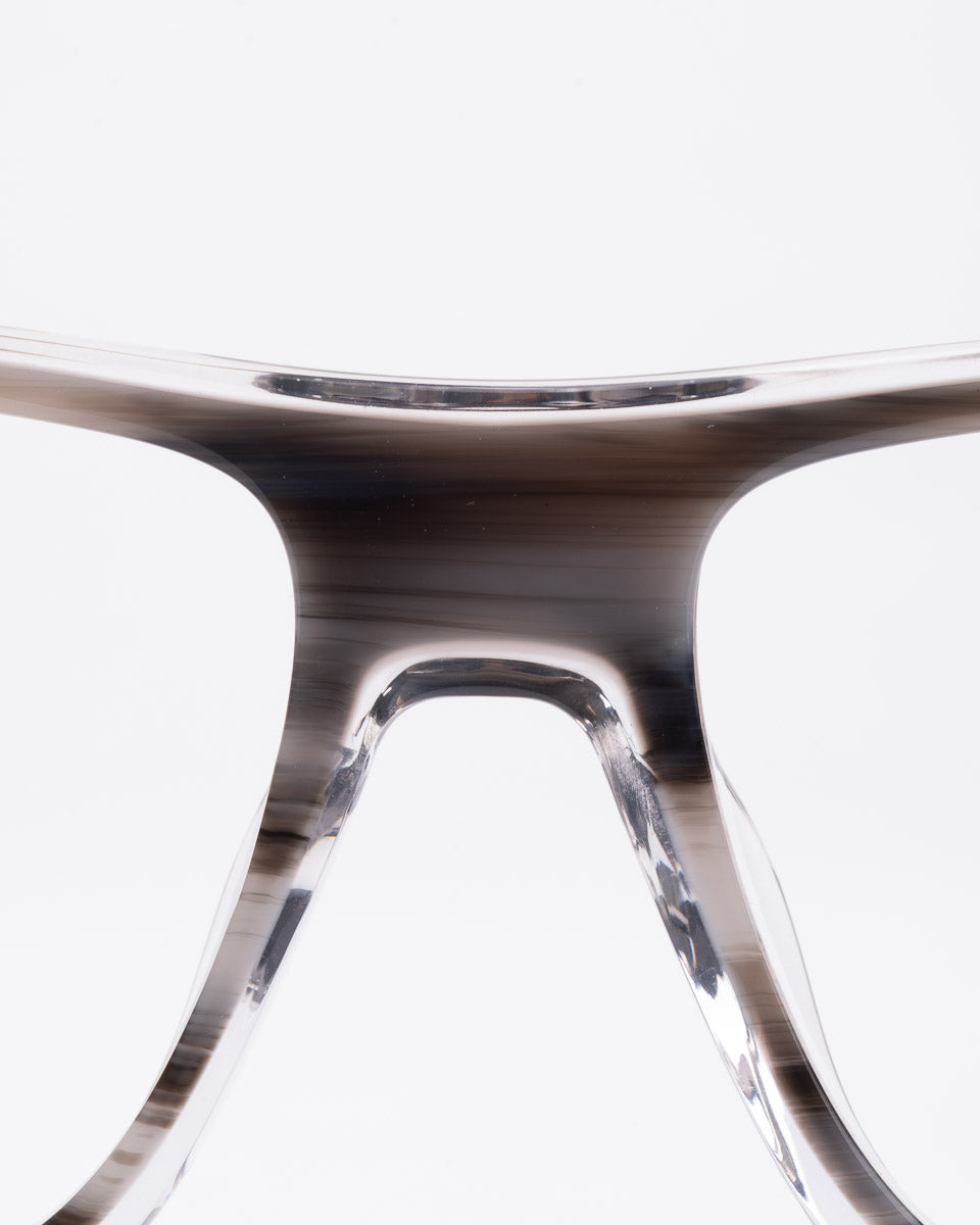 Blake Kuwahara - Gilbert - Gray horn | glasses bar:  Marie-Sophie Dion