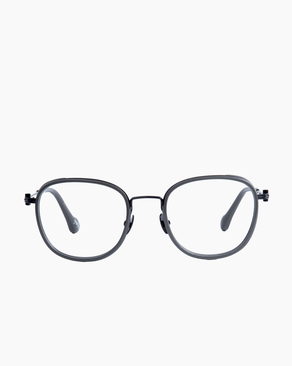 Yohji Yamamoto - Look005 - 002 | glasses bar:  Marie-Sophie Dion