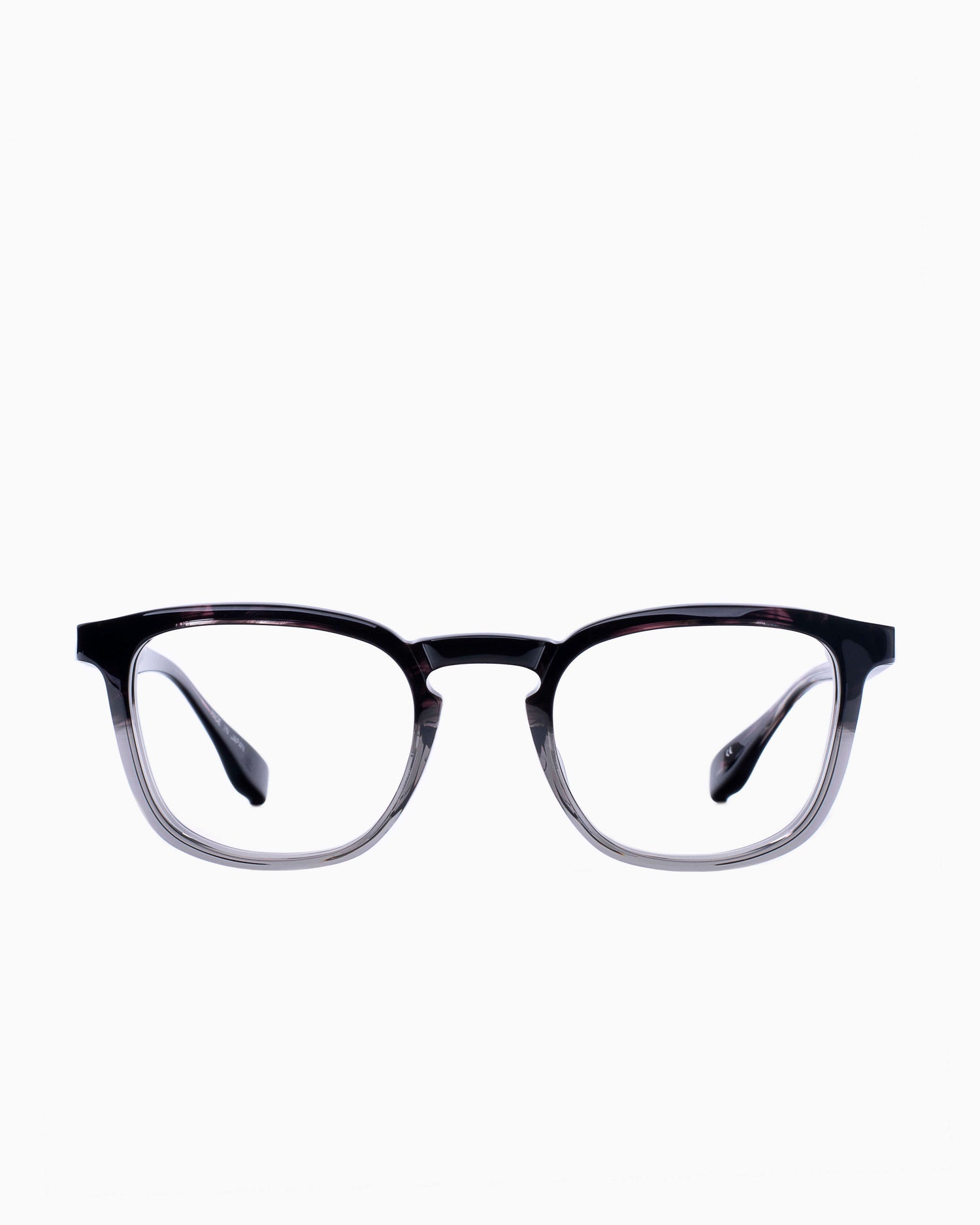 grey plastic rectangle eyeglasses by Factory 900 model RF031, front view, lunettes de vue Gris rectangle