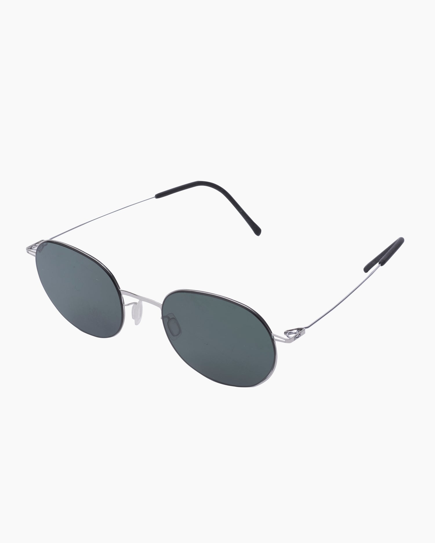 green metal round  sunglassesby monogram model MF001S, front view, lunettes de vue Vert rond