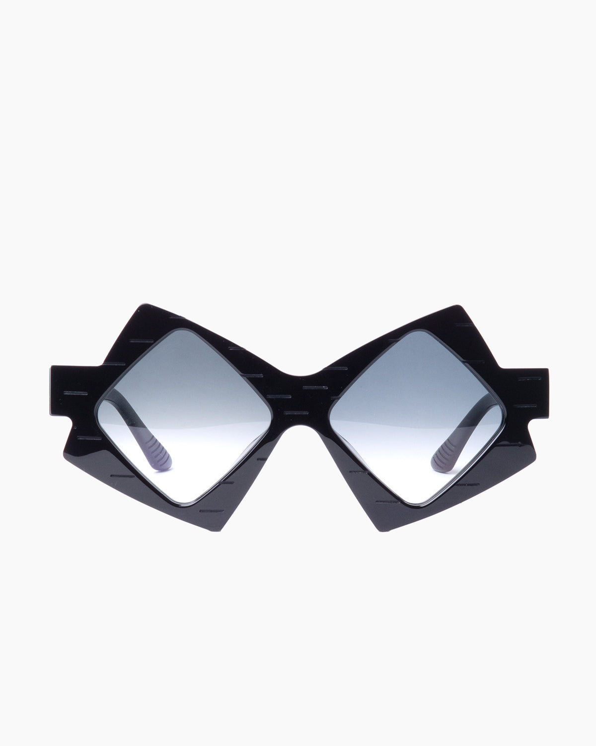 Yohji Yamamoto - SLOOK 004 - A001 | glasses bar:  Marie-Sophie Dion