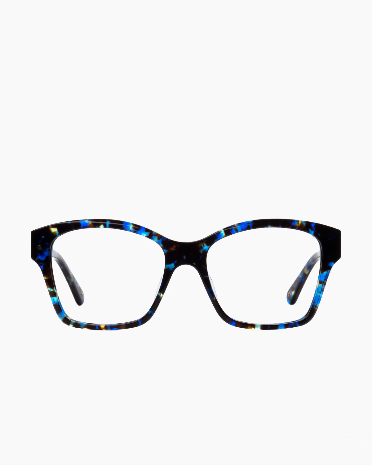 tortoise plastic butterfly eyeglasses by Spectacleeyeworks model , front view, lunettes de vue écaille de tortue papillon