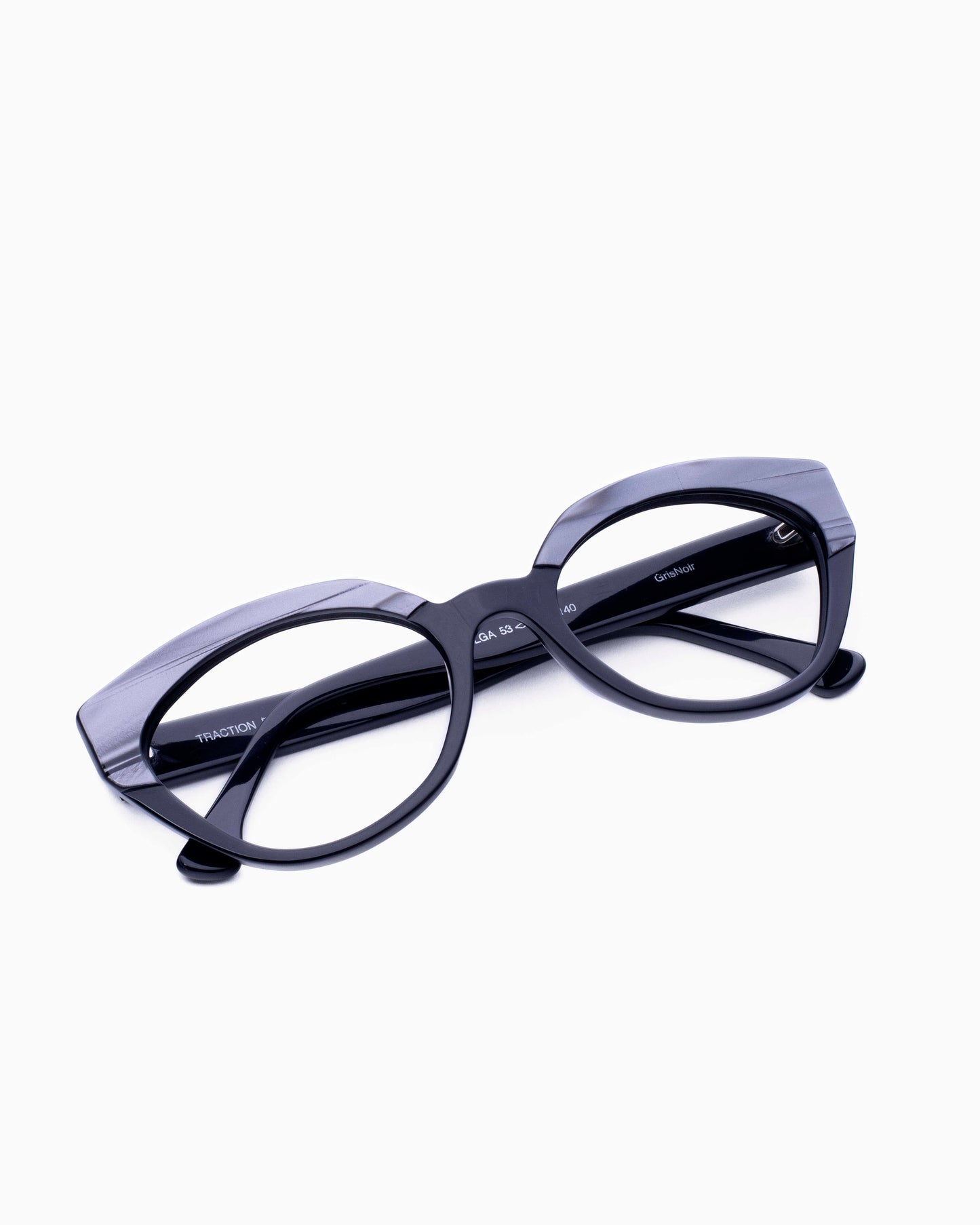 TRACTION - OLGA - GreyBlack | glasses bar