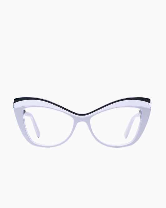 TRACTION - PEGGY - WhiteBlack | glasses bar