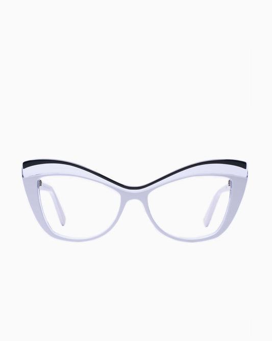 TRACTION - PEGGY - WhiteBlack | glasses bar
