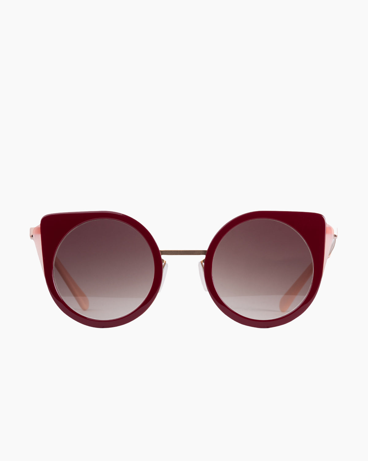 Gamine - CatS - Burgundy/Gold | glasses bar:  Marie-Sophie Dion
