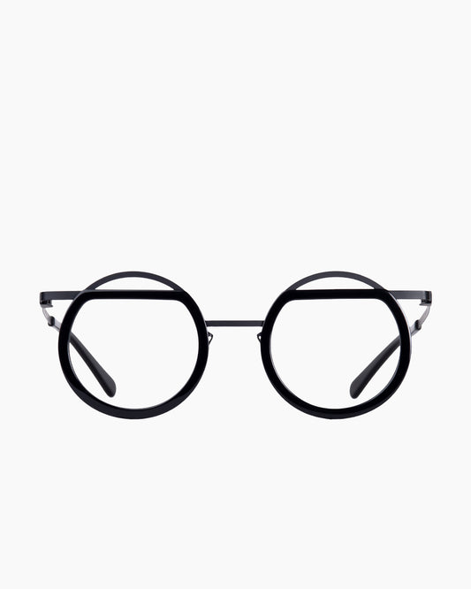 Gamine - Trim - Black/Black | glasses bar