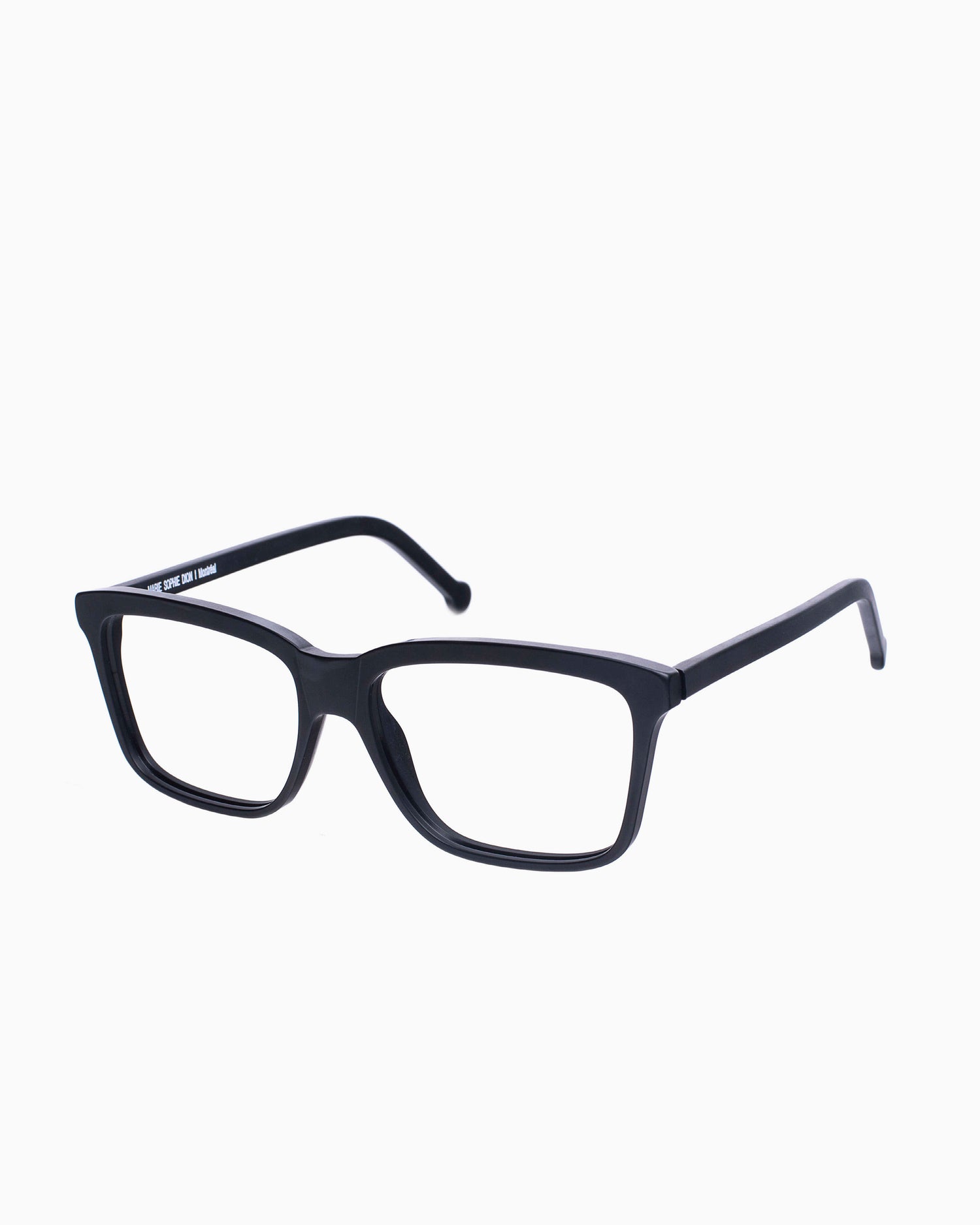 Marie-Sophie Dion - Vinci - Matte Black | glasses bar:  Marie-Sophie Dion