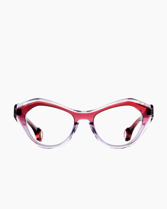 Blake Kuwahara - Valerio - burgundy fade | Bar à lunettes