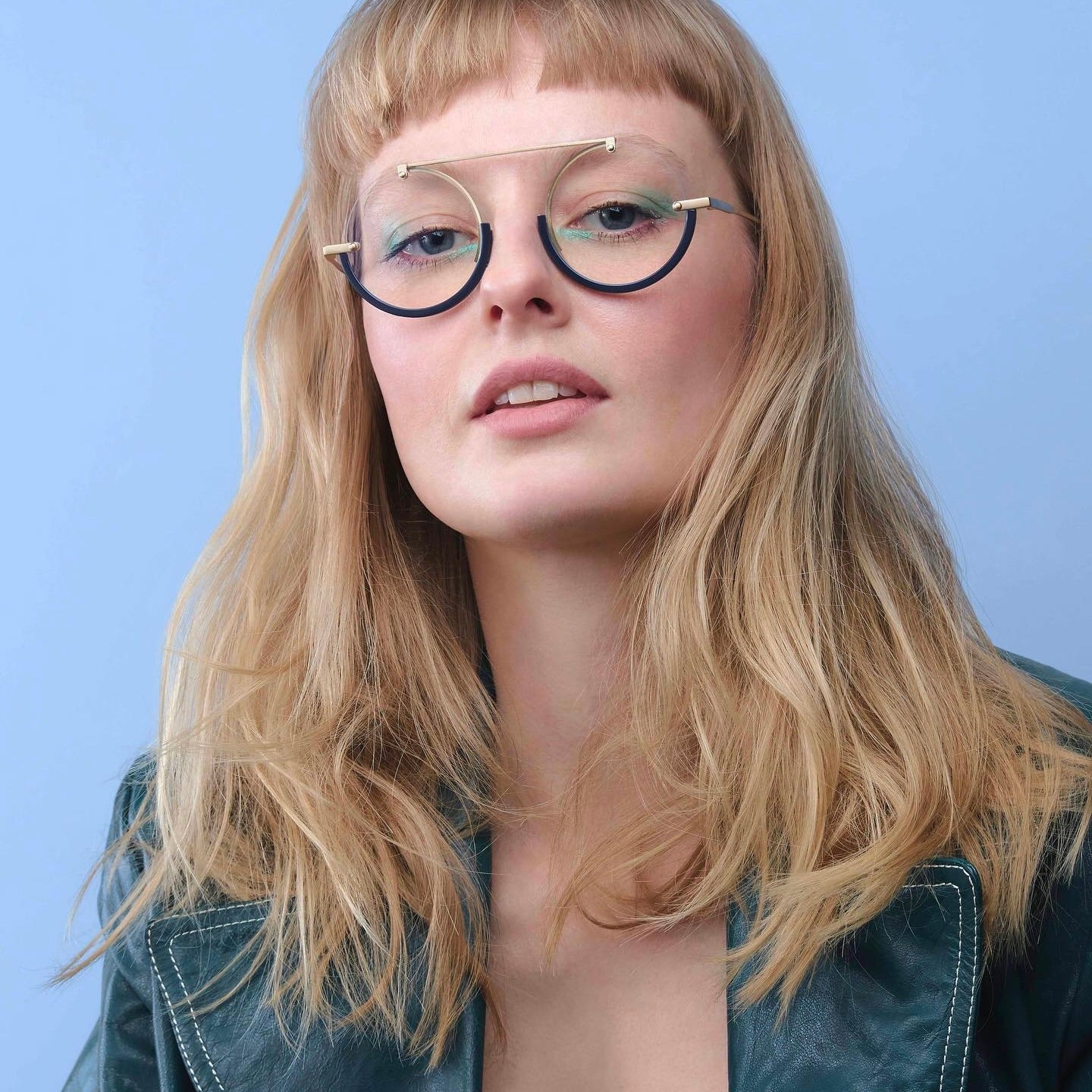 Gamine glasses | Bold geometry | New York – Bar à Lunettes Marie