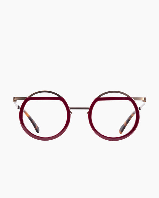 Gamine - Trim - DarkBordeaux/Copper | Bar à lunettes