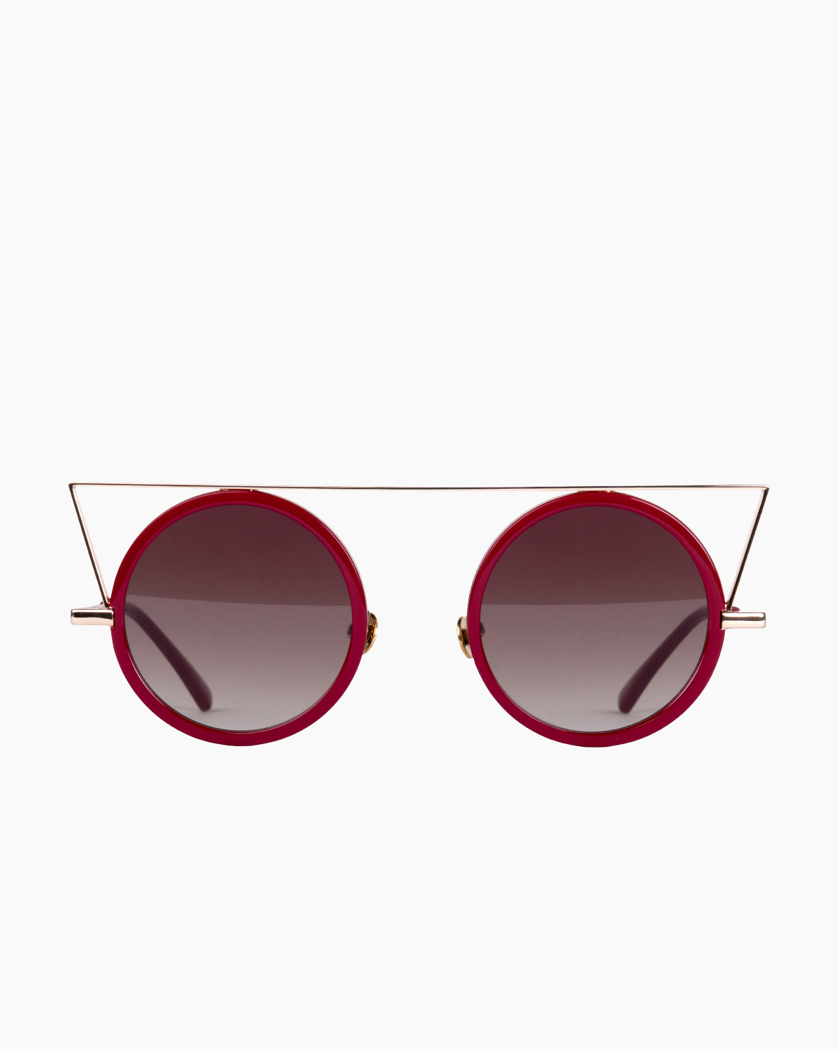 Gamine - QuadrilateroS - Gold/Bordeaux | glasses bar