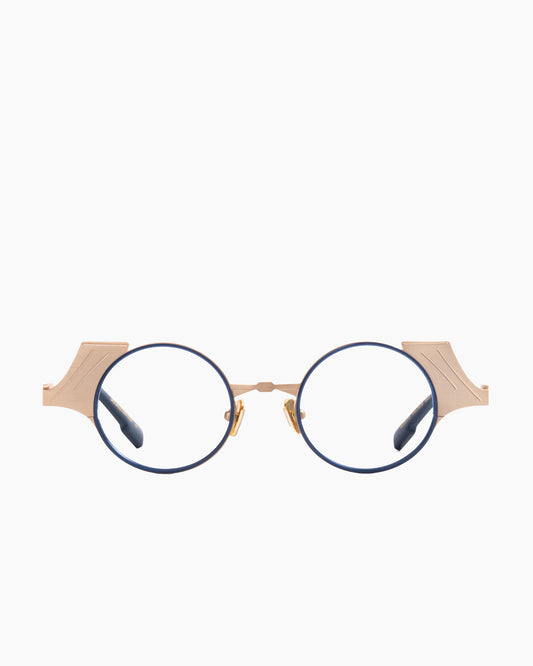 gamine - KERAMEIKOS - goldbrushed/blue | Bar à lunettes