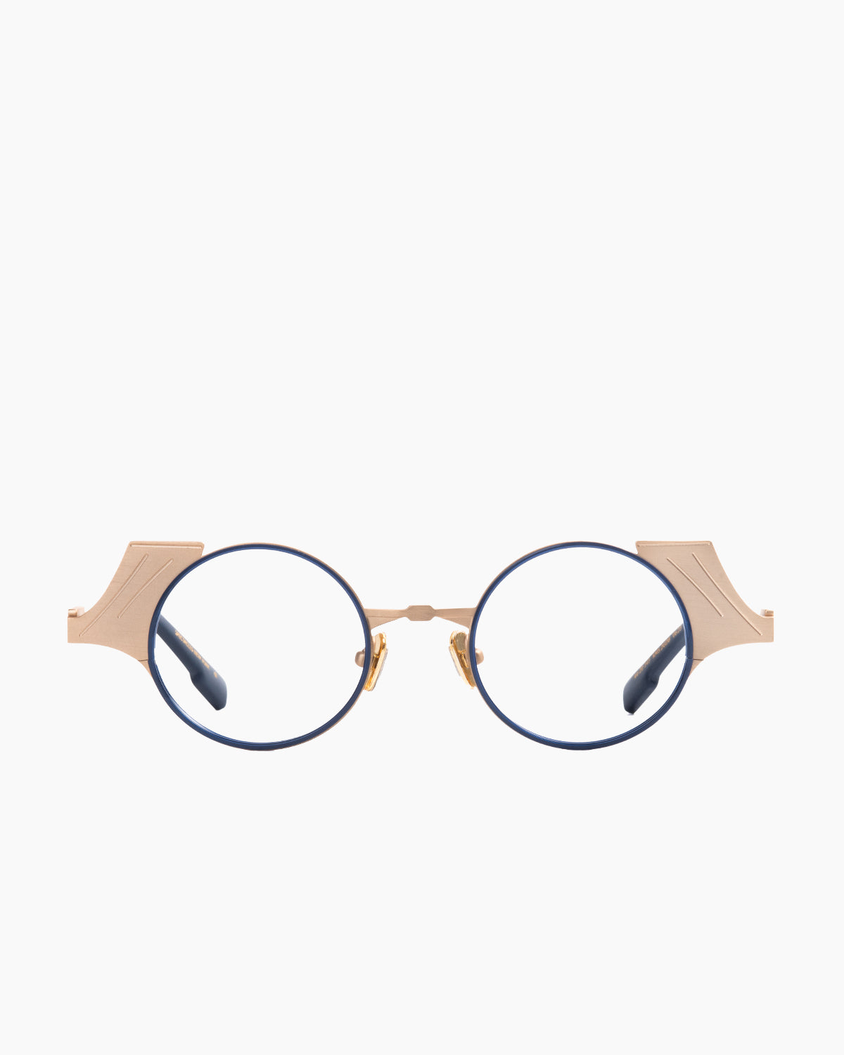 gamine - KERAMEIKOS - goldbrushed/blue | Bar à lunettes