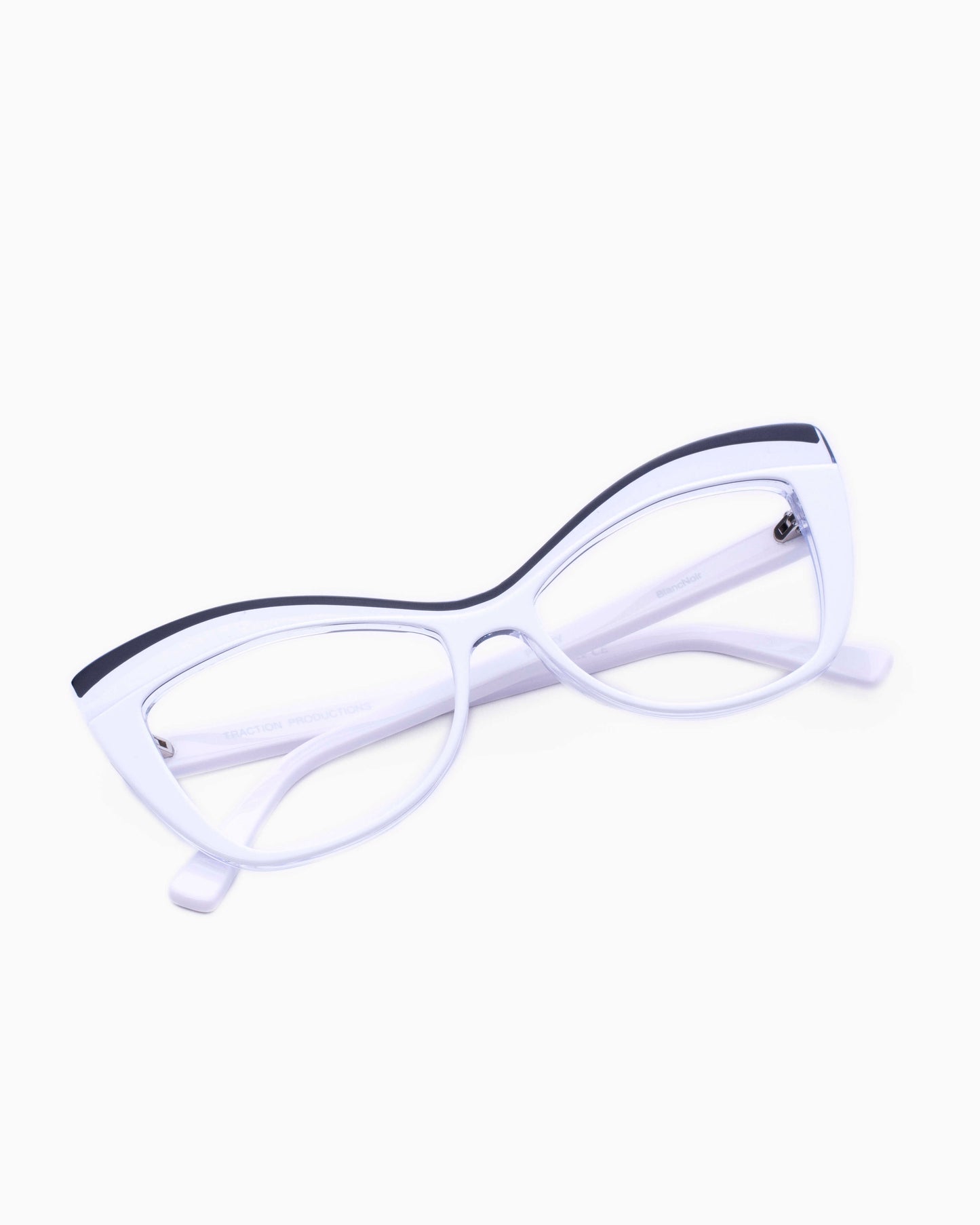 TRACTION - PEGGY - WhiteBlack | glasses bar