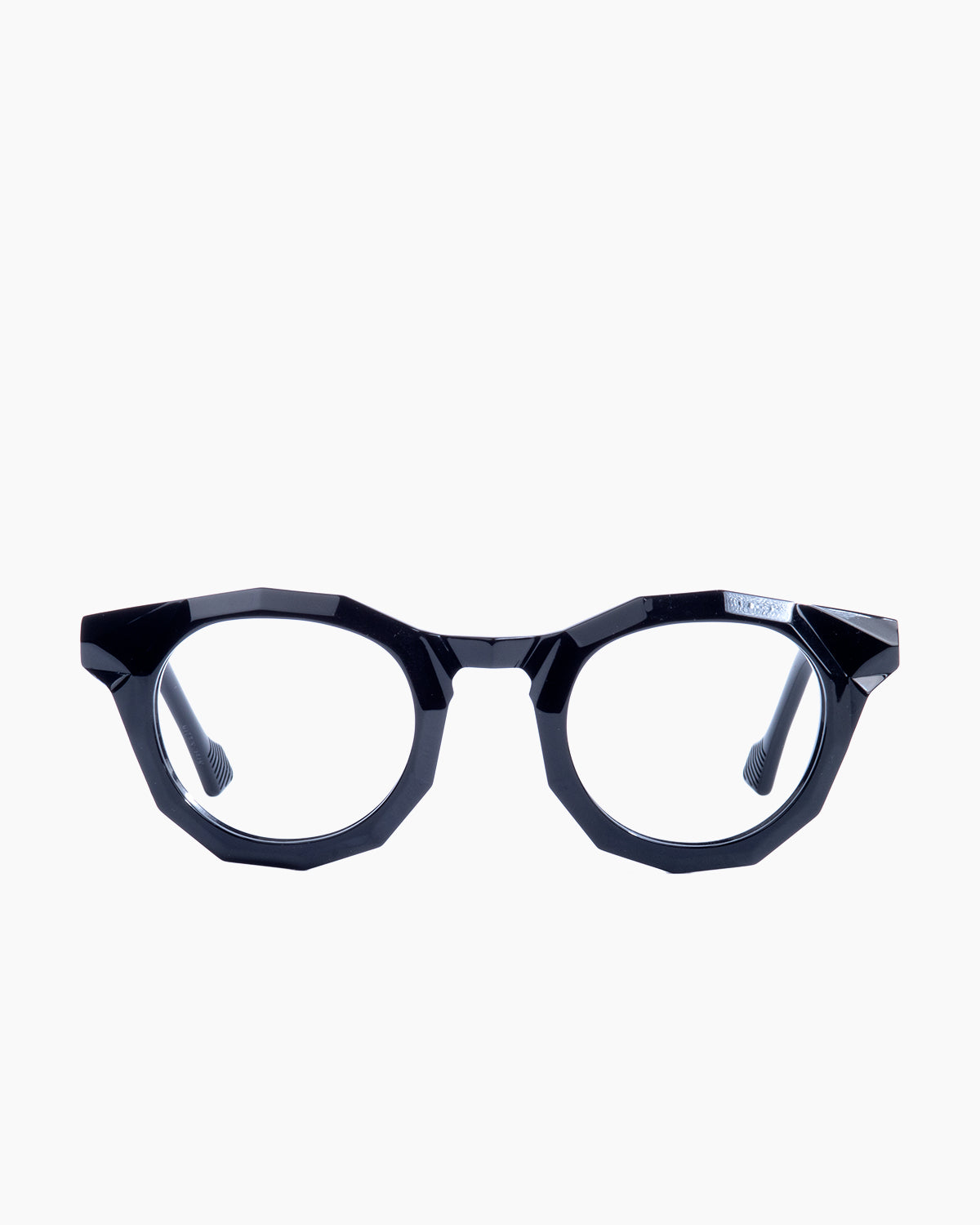 Yohji Yamamoto - Look010 - a001 | glasses bar:  Marie-Sophie Dion