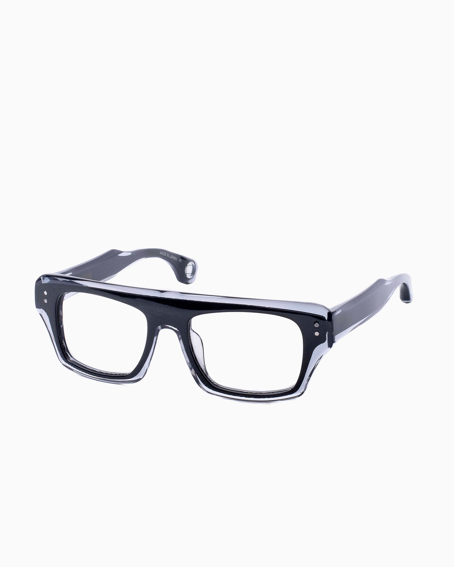 Blake Kuwahara - LeVau - Black | glasses bar:  Marie-Sophie Dion