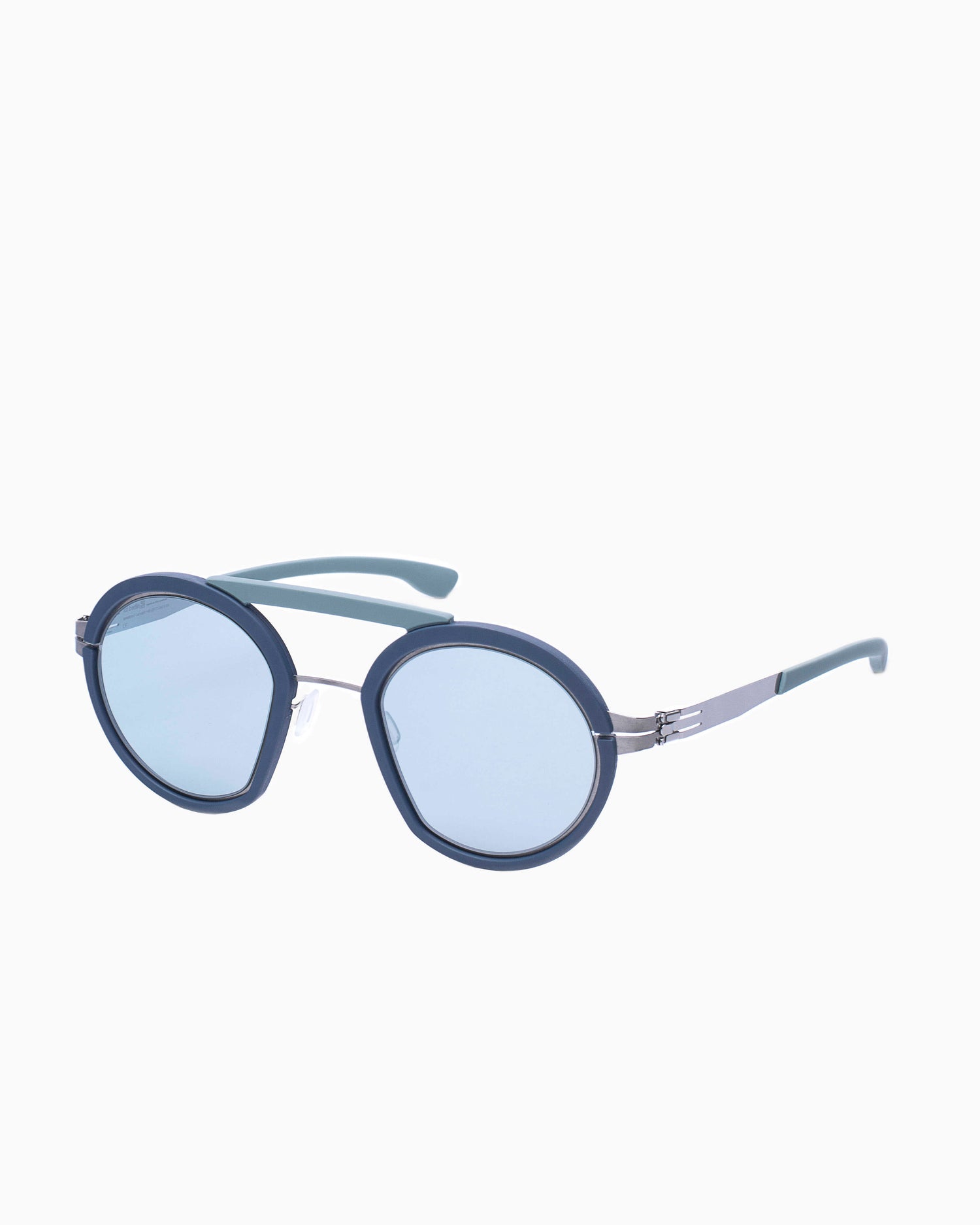 Ic Berlin - thesupervillain - chrome-blue-mint | glasses bar:  Marie-Sophie Dion