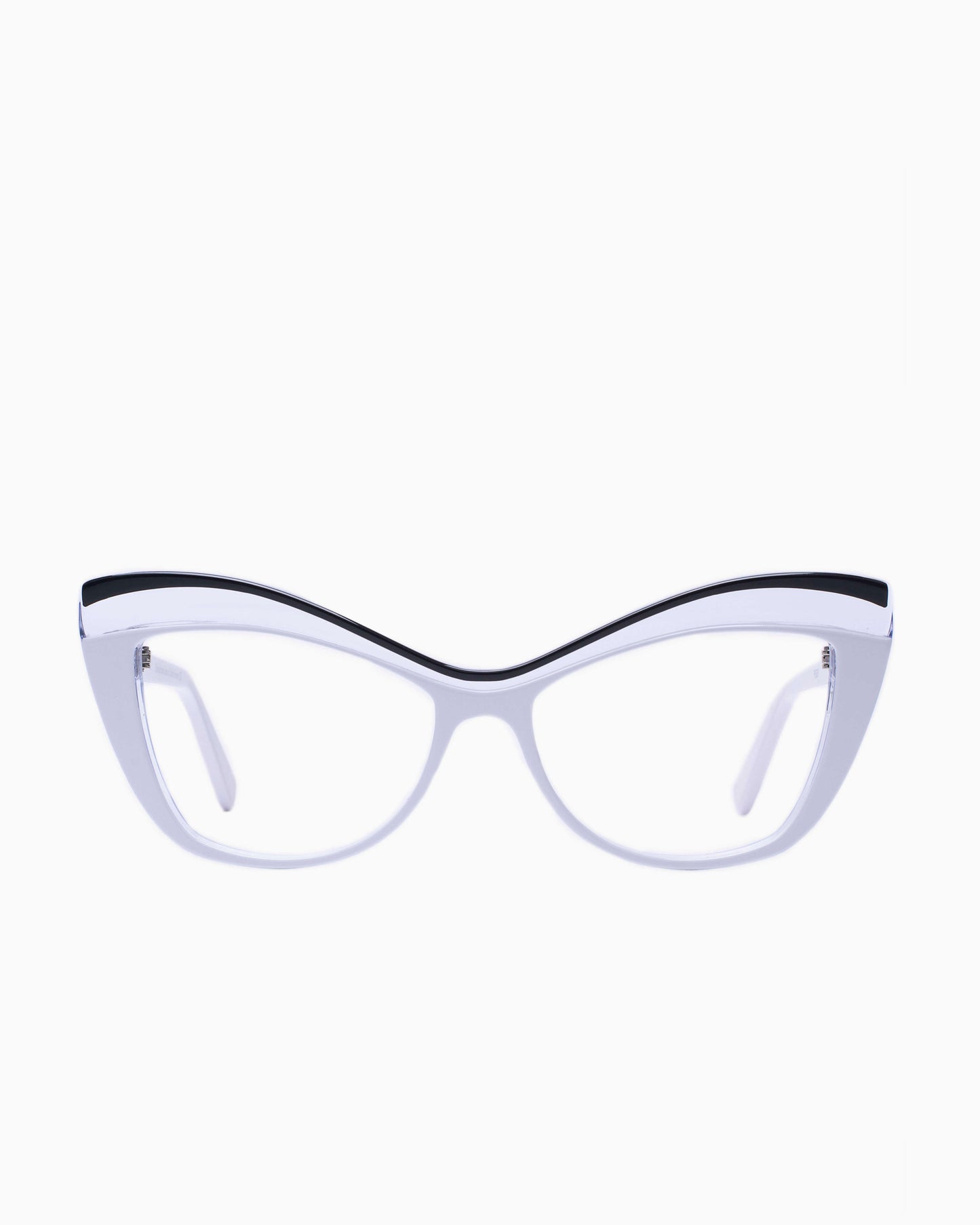 TRACTION - PEGGY - WhiteBlack | glasses bar