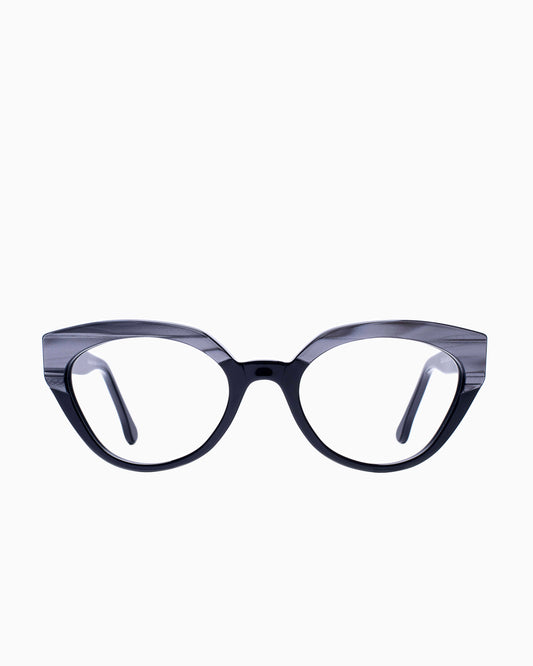 TRACTION - OLGA - GreyBlack | glasses bar